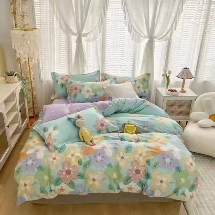 Duvet Cover Home Textile Pillow Case Bed Sheet Kids Girls Bedding Covers Set King Queen 3 - Tradedubai.ae Wholesale B2B Market