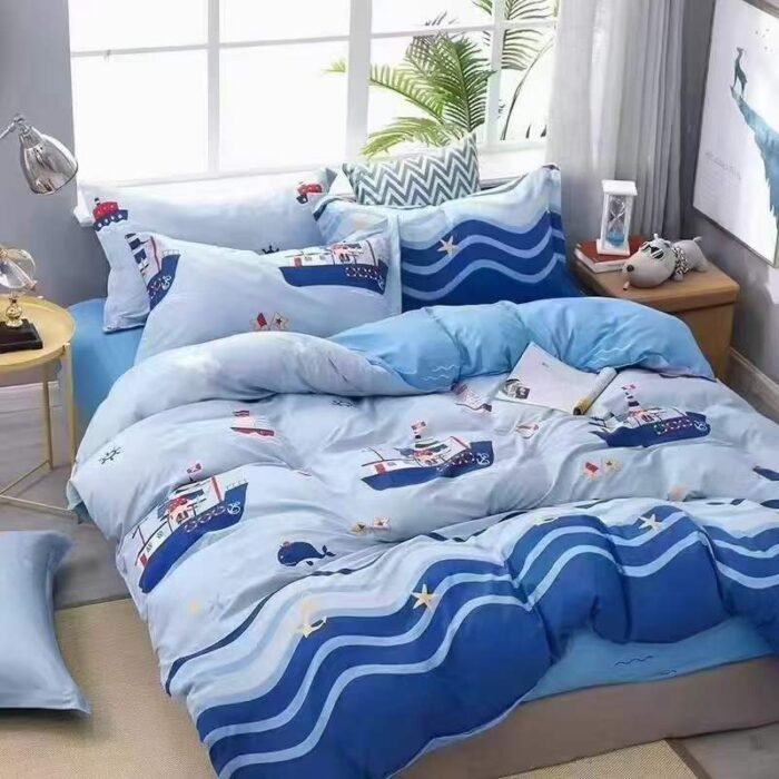 Duvet Cover Home Textile Pillow Case Bed Sheet Kids Girls Bedding Covers Set King Queen 4 - Tradedubai.ae Wholesale B2B Market