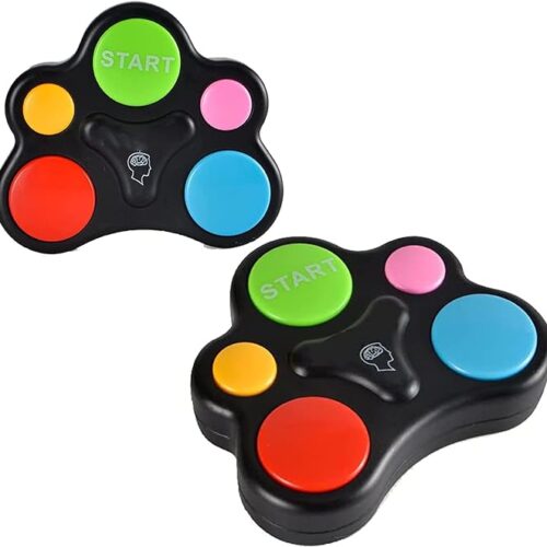 Electronic Memory Handheld Game with Lights Electronic Memory Game That Teaches Persistence Educational Indoor Toy for Kids Electronic Memory Game for Kids 4 and Up Repeat The Color Memorizing Toy3