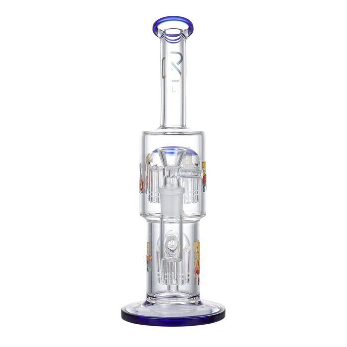 Factory Direct Price Smoke Good Custom Logo High Borosilicate Glass Bong Recycler Percolator Bong Water Pipe Glass Bong For Weed - Hookah Shisha