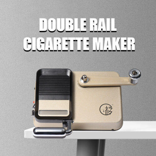 Factory Hot Sale Custom Logo Manual Cigarette Filler Maker Cigarette Rolling Machine Cigarette Filling Machine with light