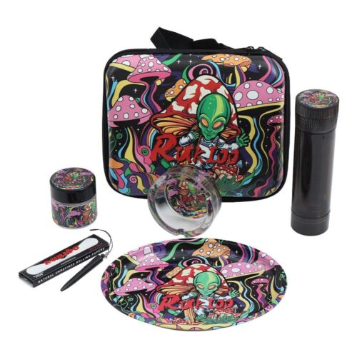 Factory Price Custom Logo Smoking Set Kit Rolling Paper Glass Ashtray Plastic Herb Grinder with Storage for Cone - Tradedubai.ae Wholesale B2B Market