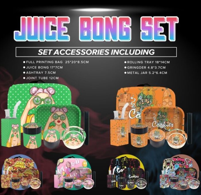 Factory Price Juice Box Bong Juicy Set Custom Design Smoking Kit - Tradedubai.ae Wholesale B2B Market