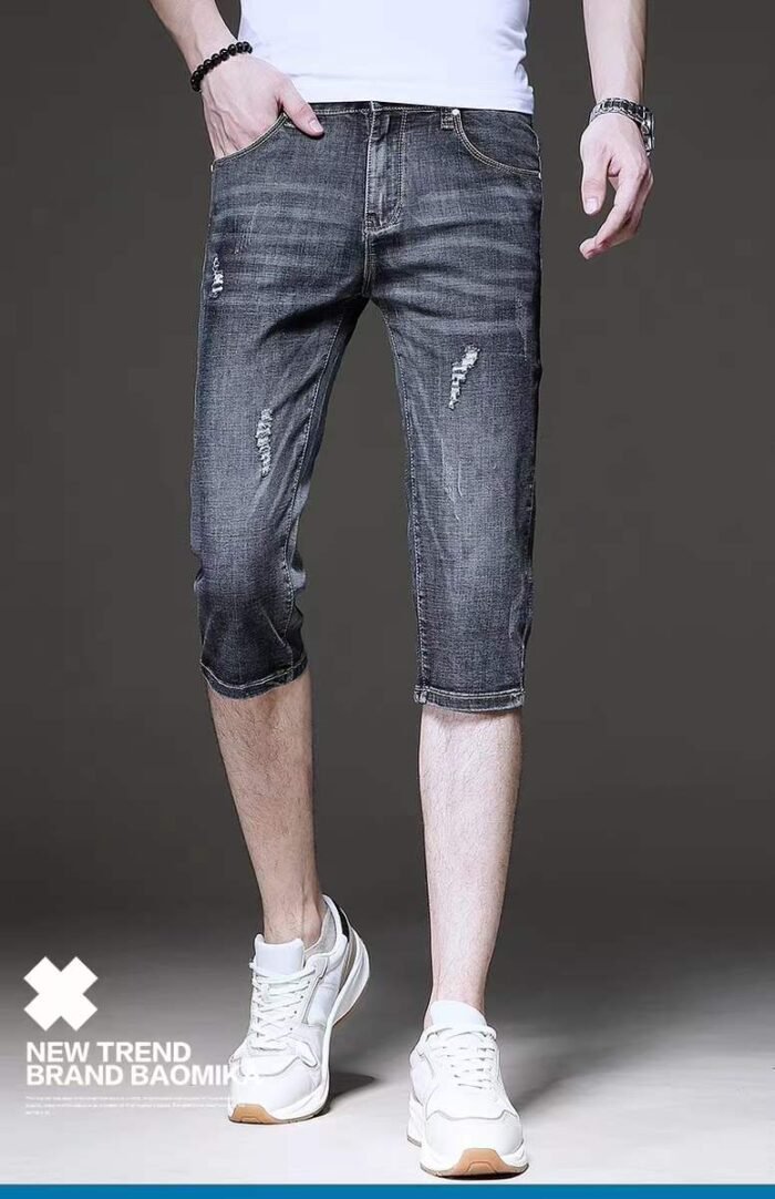 Factory Wholesale Ready Made Garments Stock Clearance-Mens casual stretch jeans 5 - Tradedubai.ae Wholesale B2B Market