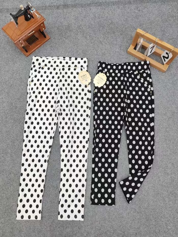 Factory Wholesale Ready Made Garments Stock Clearance-childrens clothing with high elasticity and small feet printed casual spring and autumn versatile trousers - Tradedubai.ae Wholesale B2B Market