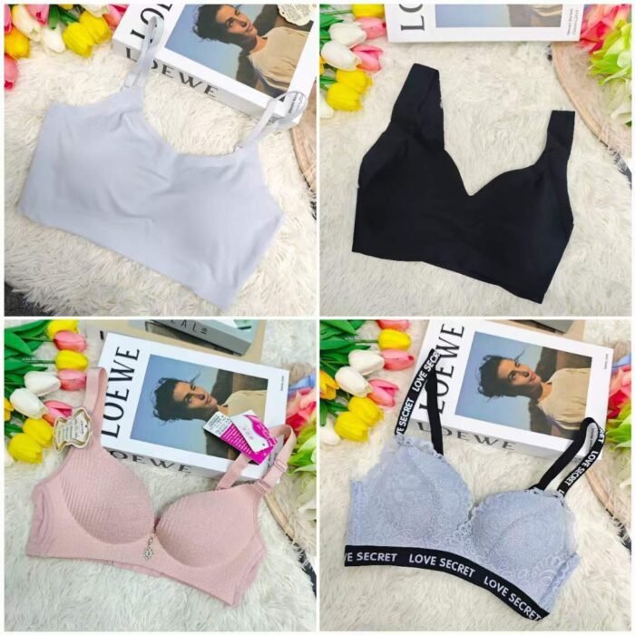 Factory Wholesale Ready Made Garments Stock Clearance-high-quality womens underwear without steel rims 8 - Tradedubai.ae Wholesale B2B Market
