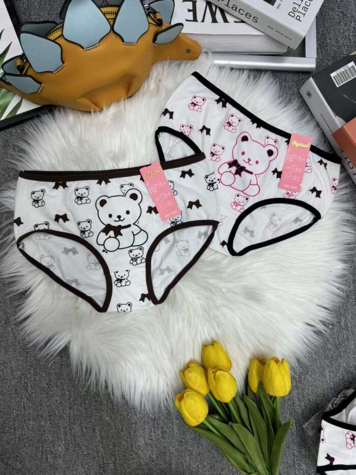 Factory Wholesale Ready Made Garments Stock Clearance-miscellaneous cotton underwear for toddlers and students with cute cartoon patterns 8