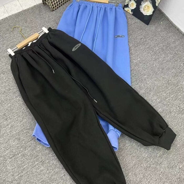Factory Wholesale Ready Made Garments Stock Clearance-velvet and thickened sweatpants for men and women - Tradedubai.ae Wholesale B2B Market