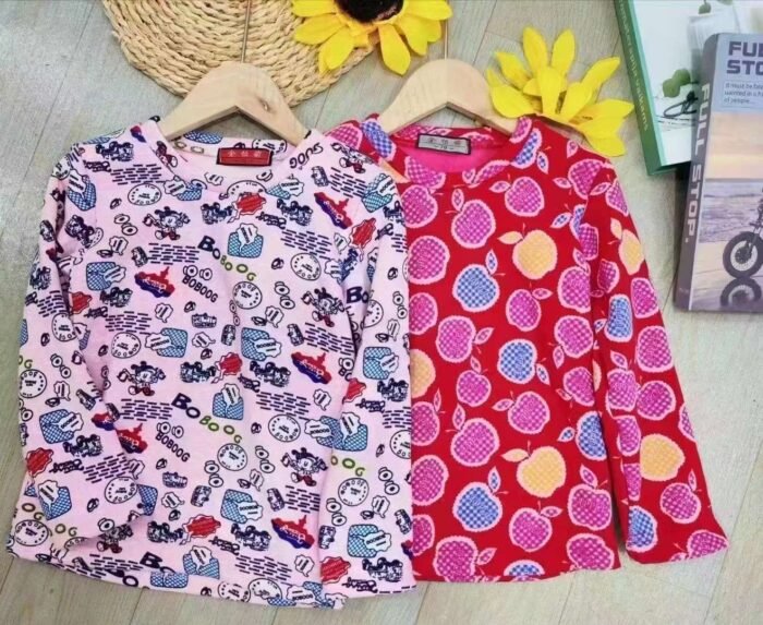 Factory Wholesale Ready Made Garments Stock Clearance-velvet baby velvet tops for boys and girls 5 - Tradedubai.ae Wholesale B2B Market