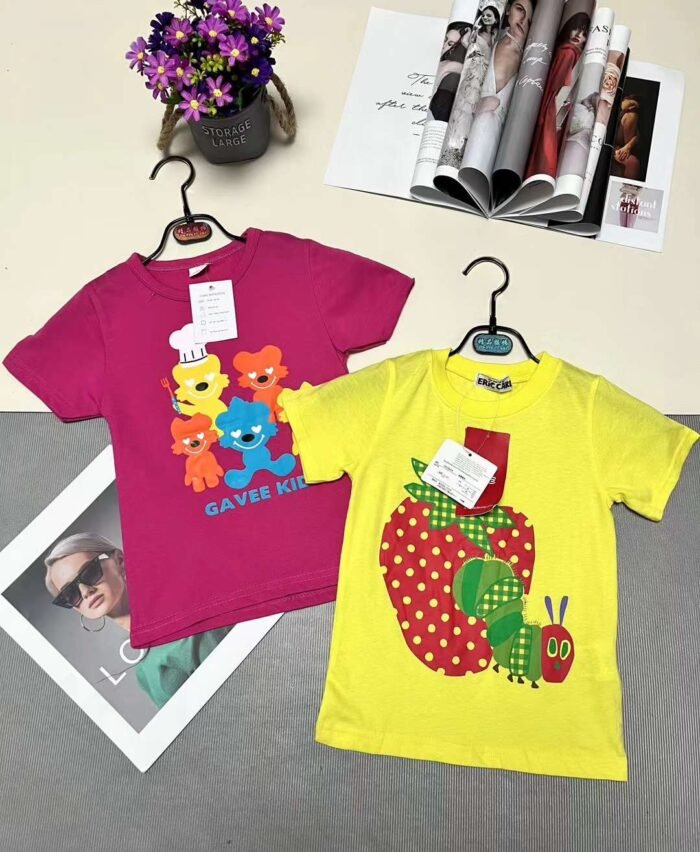 Fashionable cotton T-shirts for boys and girls - Tradedubai.ae Wholesale B2B Market
