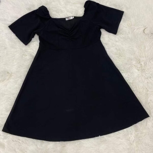 French Hepburn style plus size dress beautiful black knee-length dress - Tradedubai.ae Wholesale B2B Market