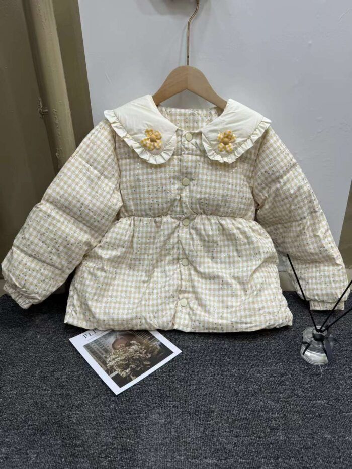 Girls winter down jacket Korean style thin and warm jacket - Tradedubai.ae Wholesale B2B Market