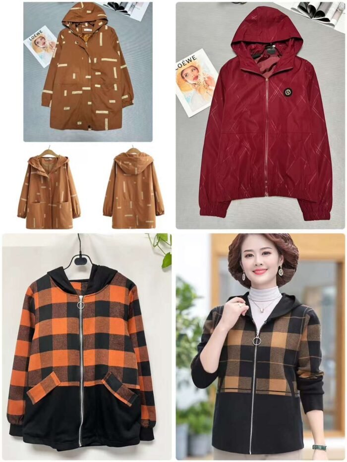 Good goods in the physical store high-quality spring coats for mothers fashionable new tops - Tradedubai.ae Wholesale B2B Market