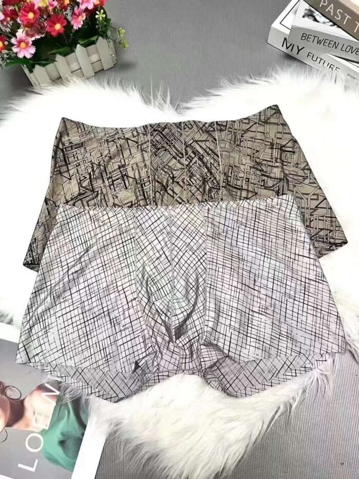 High-elastic ice silk underwear for men seamless boxer briefs - Tradedubai.ae Wholesale B2B Market