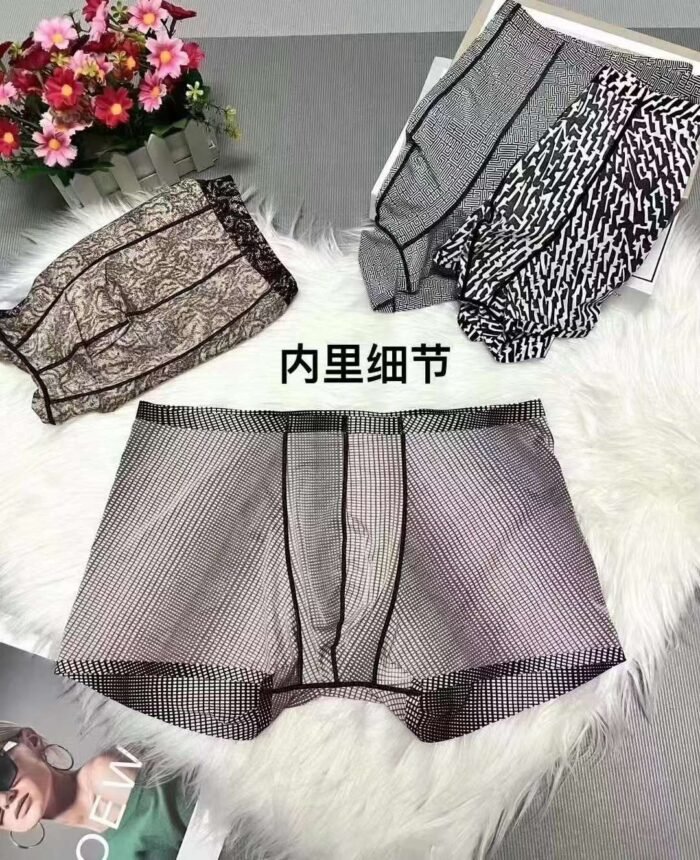High-elastic ice silk underwear for men seamless boxer briefs - Tradedubai.ae Wholesale B2B Market