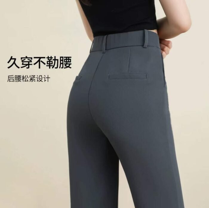 High-quality womens clothing with a slim and smooth suit straight-leg trousers with a drapey feel and a premium feel2 - Tradedubai.ae Wholesale B2B Market