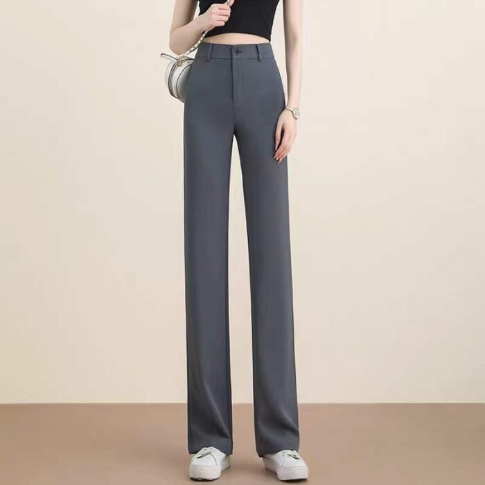 High-quality womens clothing with a slim and smooth suit straight-leg trousers with a drapey feel and a premium feel5 - Tradedubai.ae Wholesale B2B Market