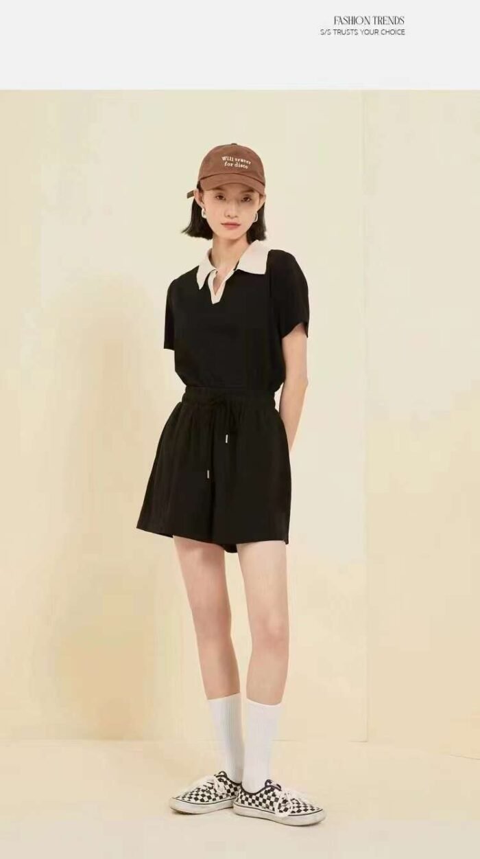 High-waisted A-line shorts for pretty girls 1 - Tradedubai.ae Wholesale B2B Market