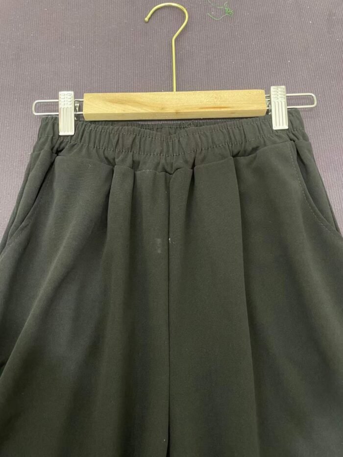 High-waisted straight casual pants with elastic2 - Tradedubai.ae Wholesale B2B Market