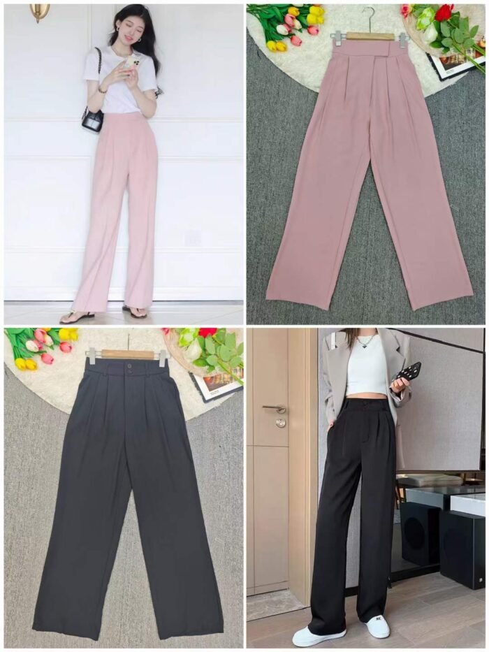 High-waisted womens casual trousers - Tradedubai.ae Wholesale B2B Market