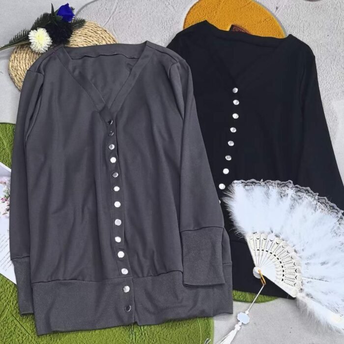 Highly elastic womens loose cardigan jacket - Tradedubai.ae Wholesale B2B Market