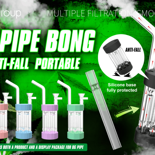 Honest Style Upgrade Smokeware Biodegradable Environmentally Friendly Materials Capsule Water Pipe Weed Bong - Hookah Shisha