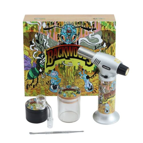 IN STOCK Factory Custom Logo RAW BACKWOODS Smoking Kit Quartz Banger Storage Jar Dab Tool Herb Grinder Smoking Torch Lighter Set1 - Tradedubai.ae Wholesale B2B Market