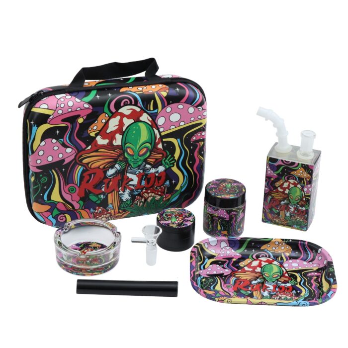 IN STOCK Manufacturer Custom Logo Smoking Accessories Kit Glass Ashtray Jar Glass Bong Oil Burner Bong Juice Bong Set - Tradedubai.ae Wholesale B2B Market
