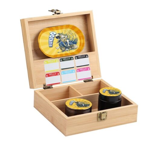 INVENTORY Wholesale Custom Logo Design Rolling Tray Storage Jar Weed Herb Grinder Machine Wooden Box Set with Sticker - Tradedubai.ae Wholesale B2B Market INVENTORY Wholesale Custom Logo Design Rolling Tray Storage Jar Weed Herb Grinder Machine Wooden Box Set with Sticker - Tradedubai.ae Wholesale B2B Market