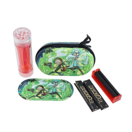 INVENTORY Wholesale Portable Smoking Set Custom Logo Weed Rolling Paper Machine 6 tubes Plastic Weed Herb Grinder for Cone Storage - Tradedubai.ae Wholesale B2B Market