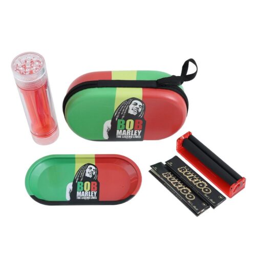 INVENTORY Wholesale Portable Smoking Set Custom Logo Weed Rolling Paper Machine 6 tubes Plastic Weed Herb Grinder for Cone Storage - Tradedubai.ae Wholesale B2B Market