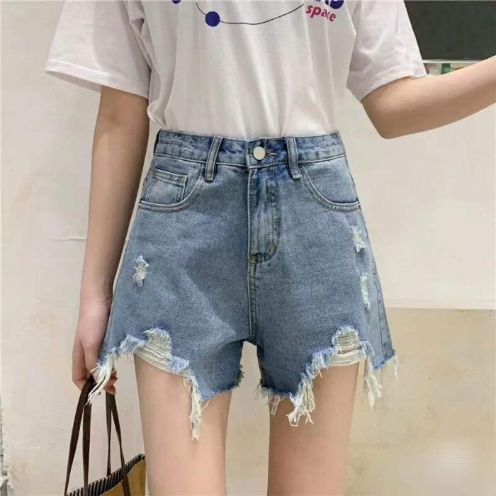 Internet celebrity fringed womens denim shorts - Tradedubai.ae Wholesale B2B Market