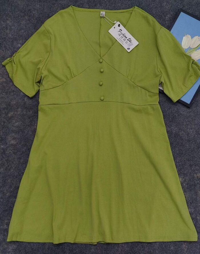 Large size dress 100 cotton knitted fabric3 - Tradedubai.ae Wholesale B2B Market