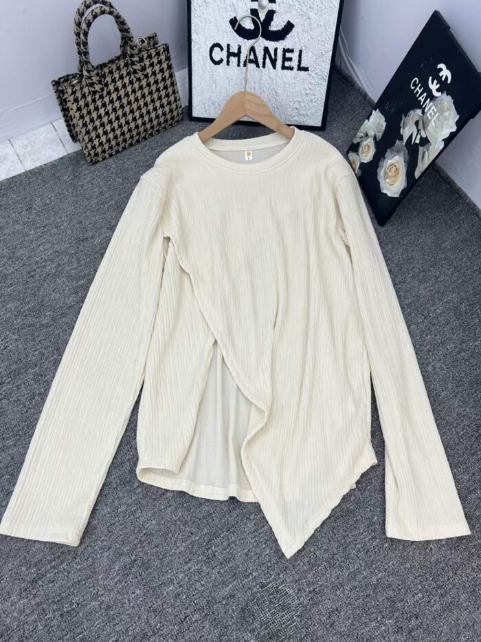 Large size irregular loose long-sleeved shirts - Tradedubai.ae Wholesale B2B Market