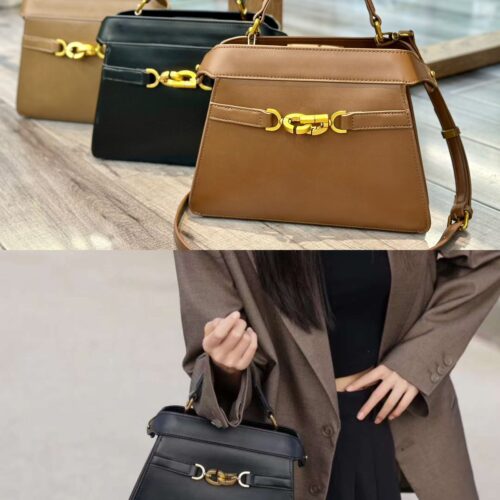 Leather Luxury Handbag Lady Shoulder bag women Crossbody Handbag M-8857