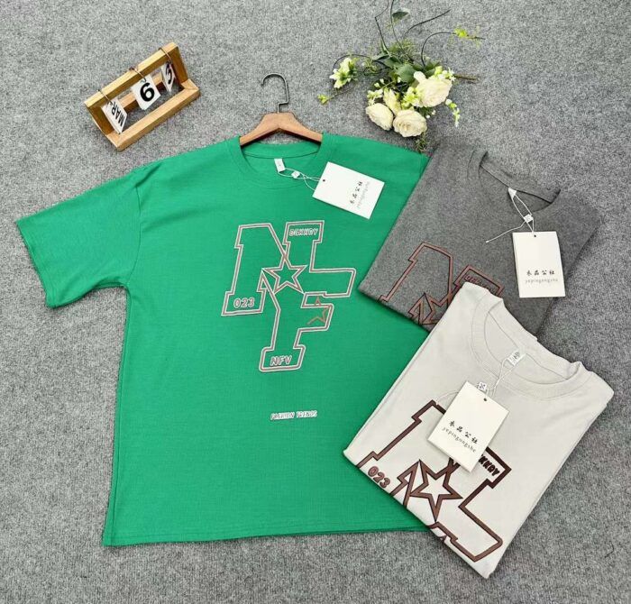 Men and women large version of trendy brand pure cotton T-shirts0 - Tradedubai.ae Wholesale B2B Market