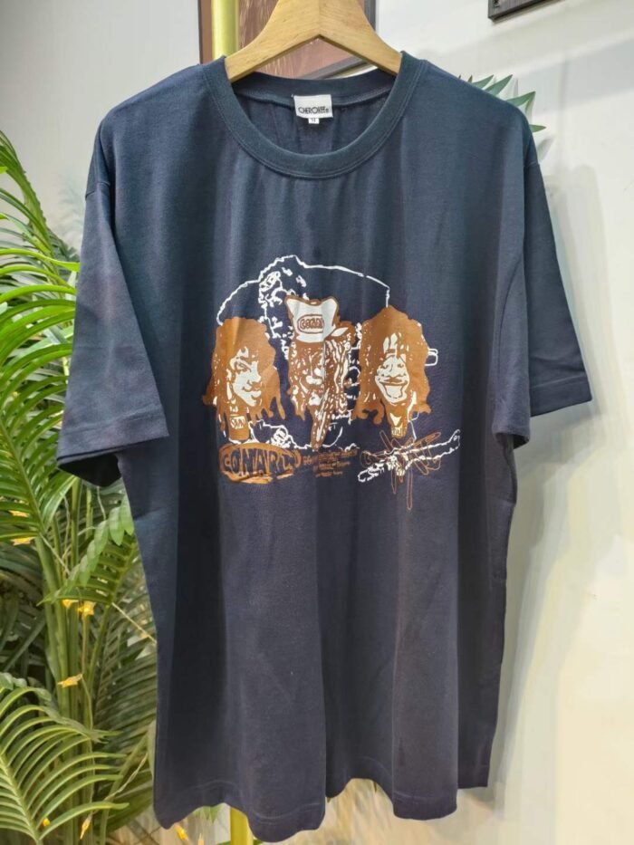 Mens loose large printed cotton T-shirt tops - Tradedubai.ae Wholesale B2B Market