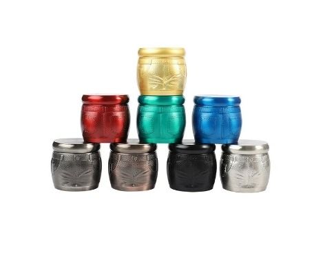 New Fashion 63mm-4 Jeans Design Zinc Herb Grinder Weed Tobacco Grinder