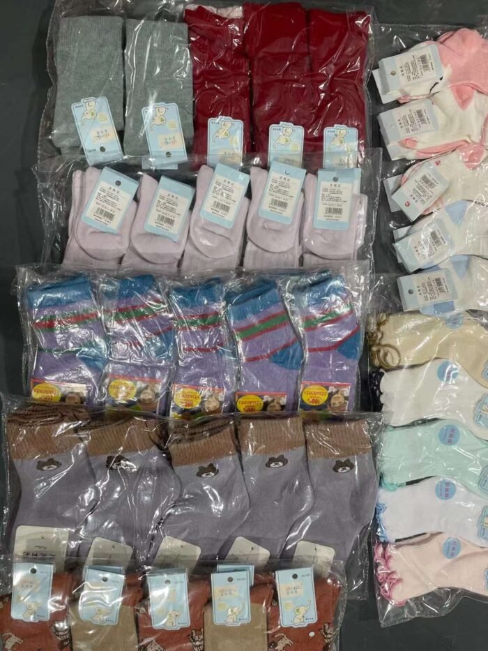 New arrival high-quality pure cotton socks for children for adults and a small amount of mens socks - Tradedubai.ae Wholesale B2B Market