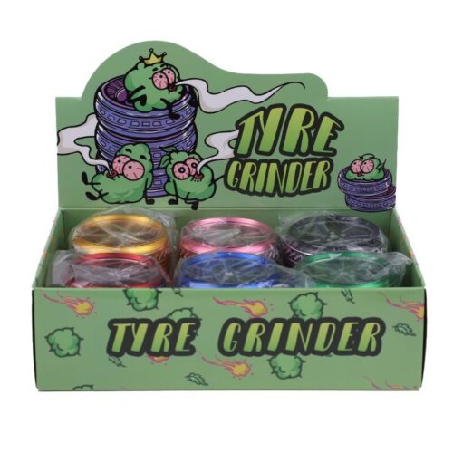 Newest Dry Herb Tobacco Smoking 60mm 4 Piece Creative Car Tires Shaped Manual Herb Grinder3 - Tradedubai.ae Wholesale B2B Market Newest Dry Herb Tobacco Smoking 60mm 4 Piece Creative Car Tires Shaped Manual Herb Grinder - Tradedubai.ae Wholesale B2B Market