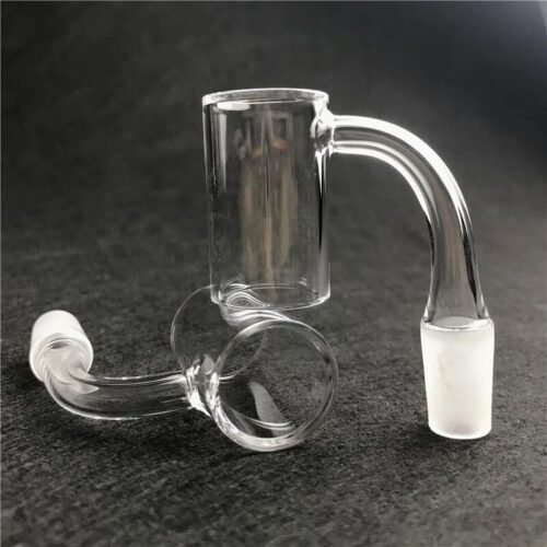 Newest Quartz Bottomless Banger with 25mm 2mm Thick Beveled Top Domeless Quartz Smoking Nail for Atomizer Banger - Image 2