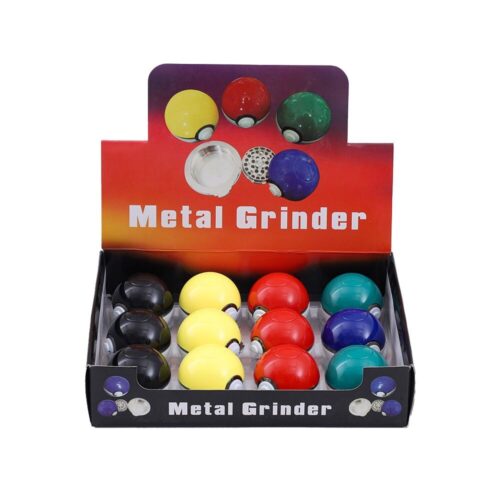 Pokemon Ball Herb Grinder Weed Tobacco Metal Weed Hemp Grinder