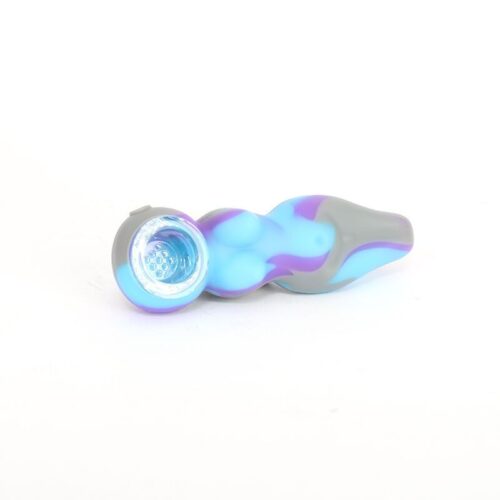 Portable Smoke 5 Baby Yoda Silicone Weed Pipe With Glass Bowl - Tradedubai.ae Wholesale B2B Market