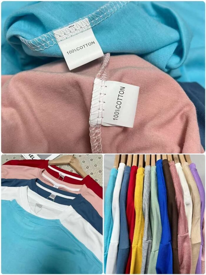 Pure cotton short-sleeved T-shirts for women 2024 spring and summer new printed loose T-shirts1 - Tradedubai.ae Wholesale B2B Market