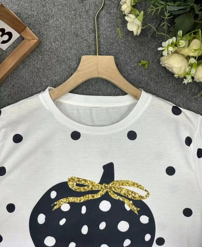 Round neck printed short-sleeved T-shirts - Tradedubai.ae Wholesale B2B Market