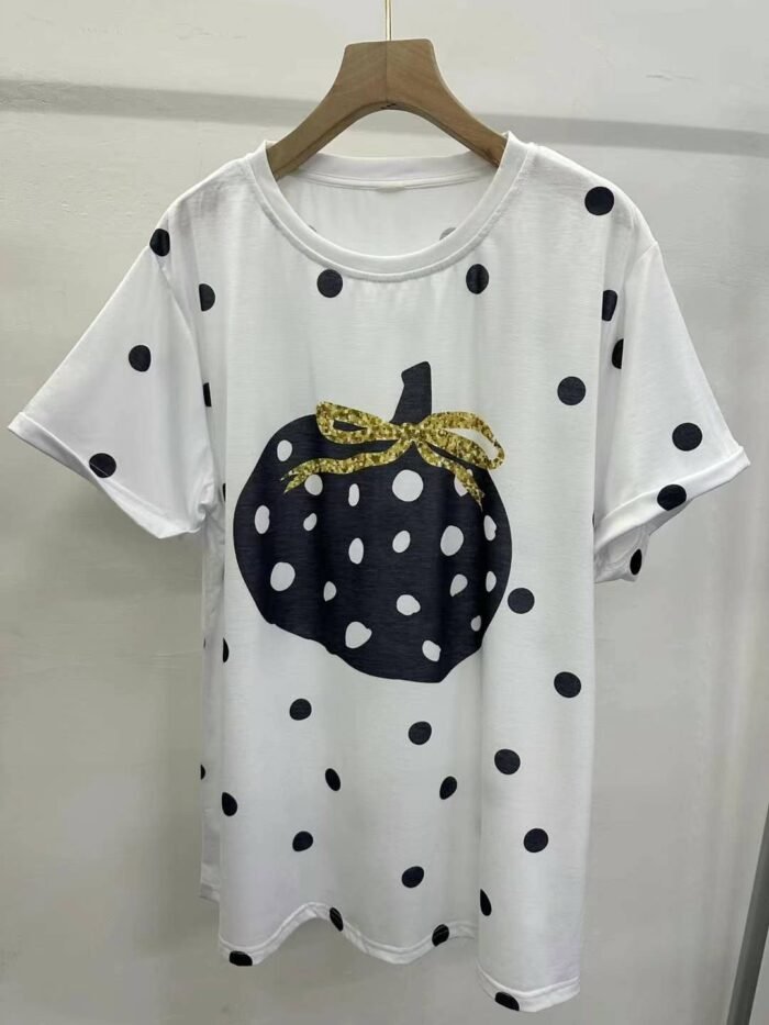 Round neck printed short-sleeved T-shirts - Tradedubai.ae Wholesale B2B Market