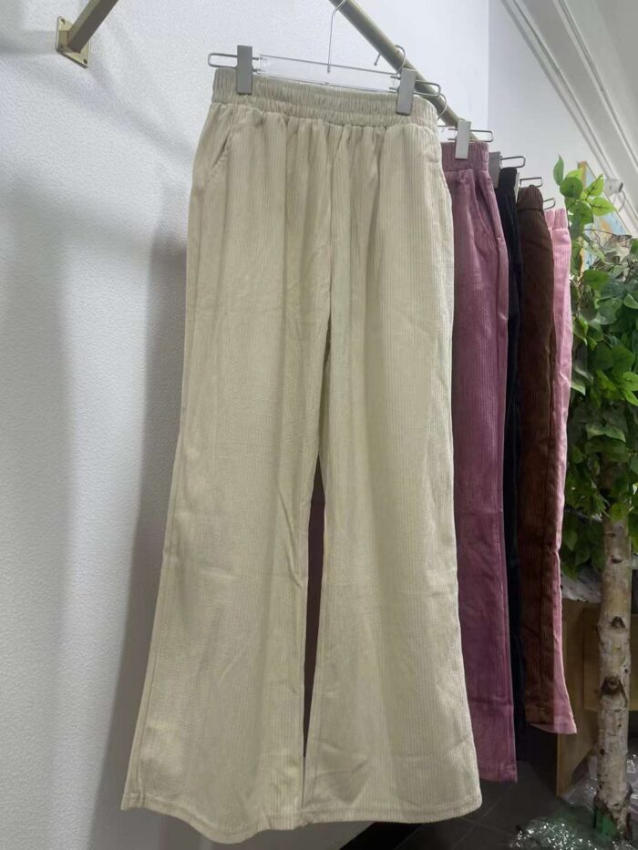 Sexy hot girl wide-leg pants for women 2024 summer new style loose high-waist drape slim straight casual pants - Tradedubai.ae Wholesale B2B Market