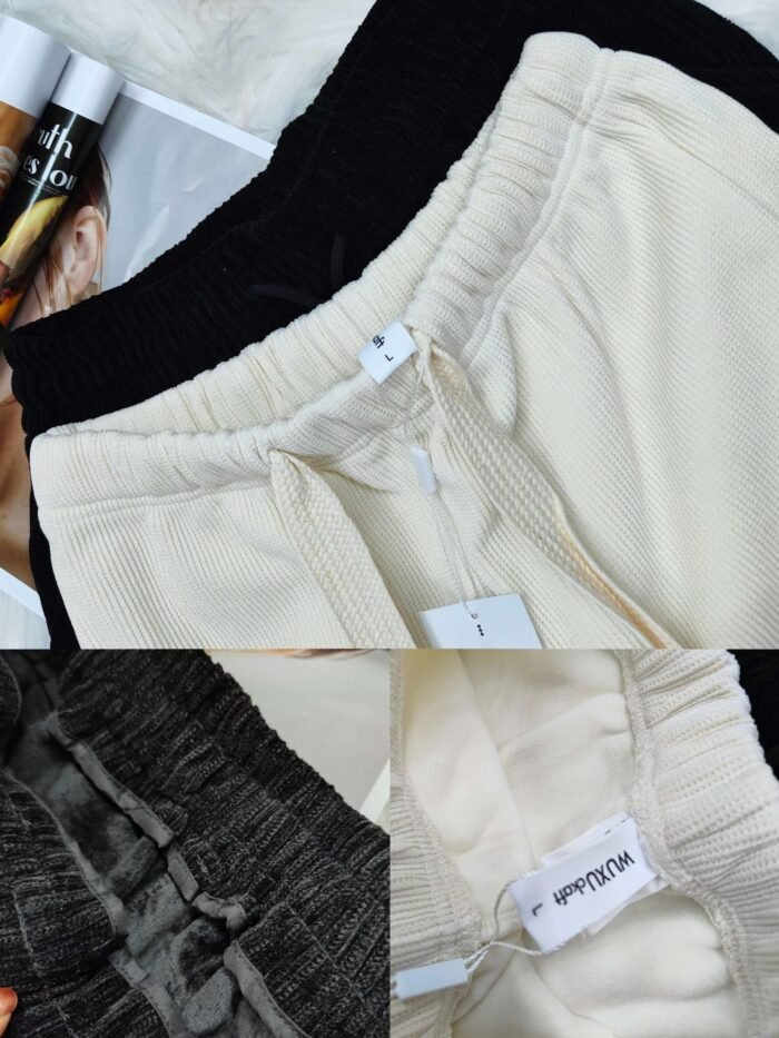 Shenzhen Nanyouhuo brand womens clothing plus baby velvet wide-leg pants - Tradedubai.ae Wholesale B2B Market