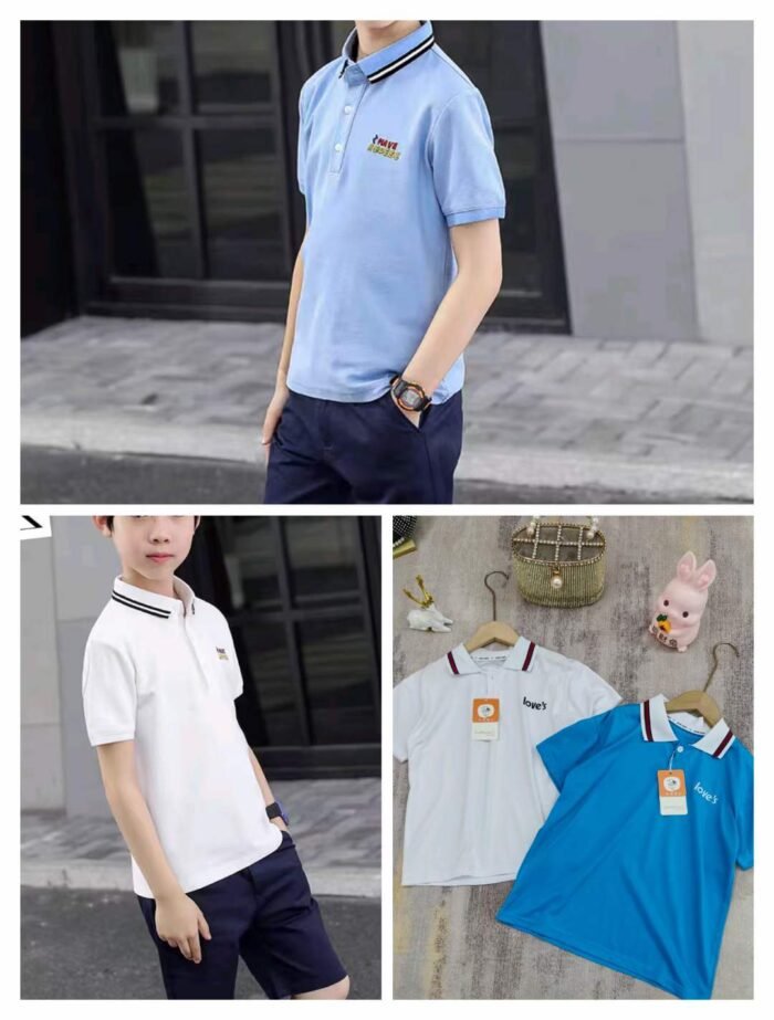 Short-sleeved polo shirts for children - Tradedubai.ae Wholesale B2B Market