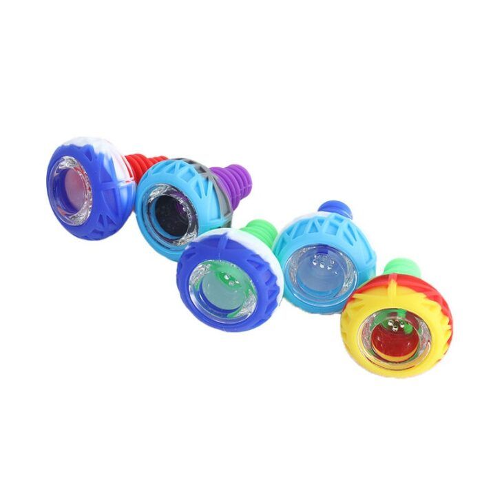 Silicone Bong Mouthpiece Assorted Colors3